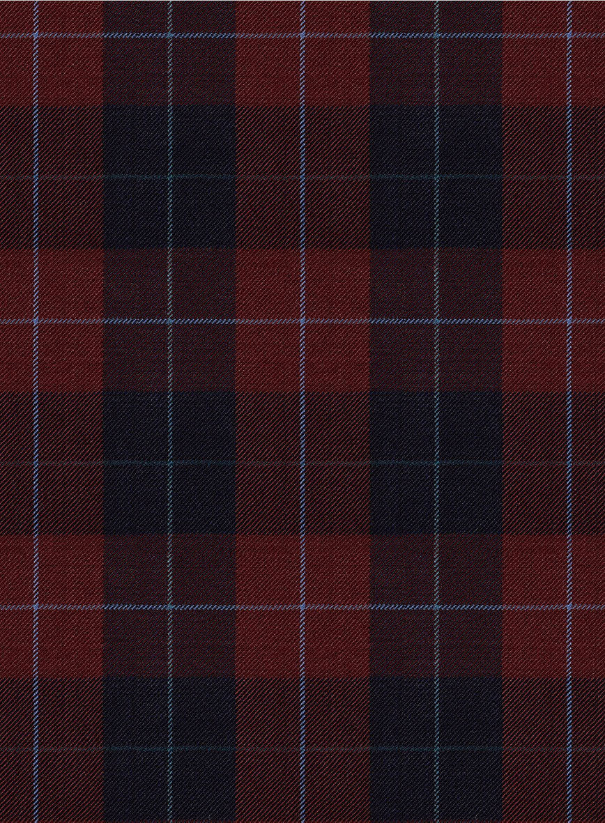 Crimson Carol Check Jacket - Image 3