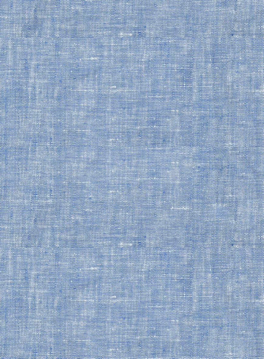 Desert Blue Linen Suit - Image 9