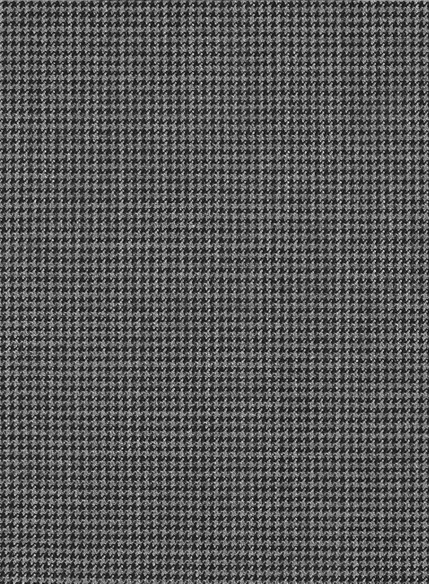 Dogtooth Wool Gray Jacket - Image 3