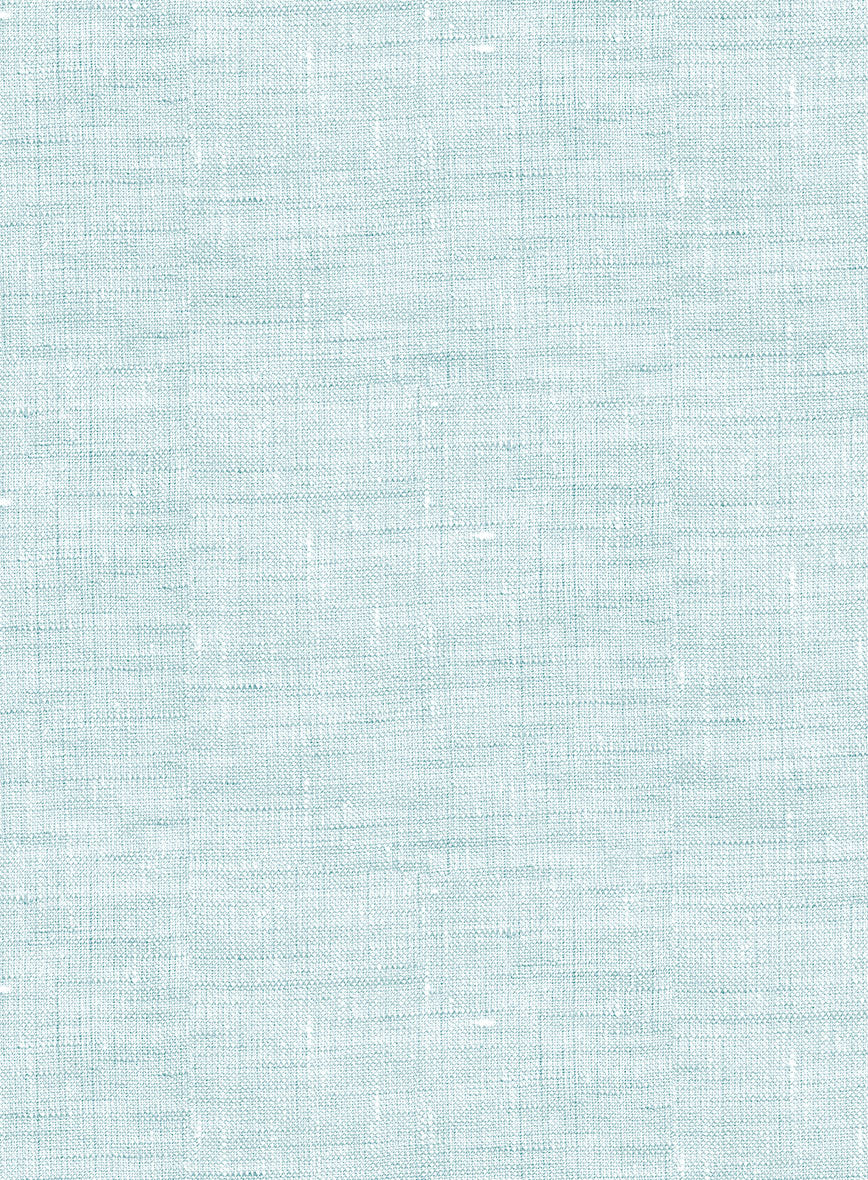Dublin Sky Blue Linen Shirt - Image 2