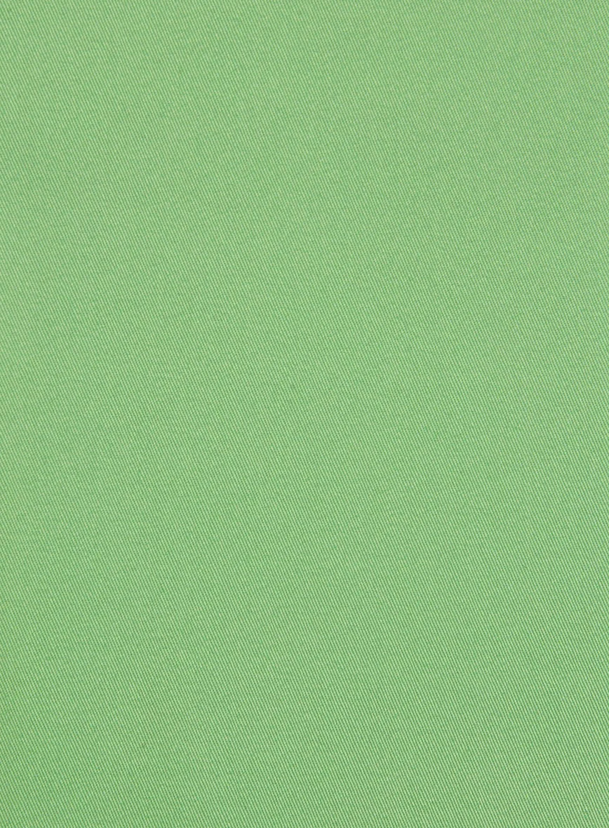Easter Green Napoli Stretch Light Weight Cotton Jacket - Image 3