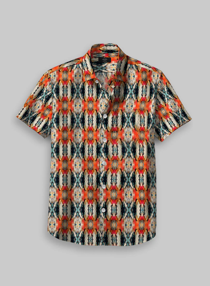 Evaristo Silk Cotton Shirt