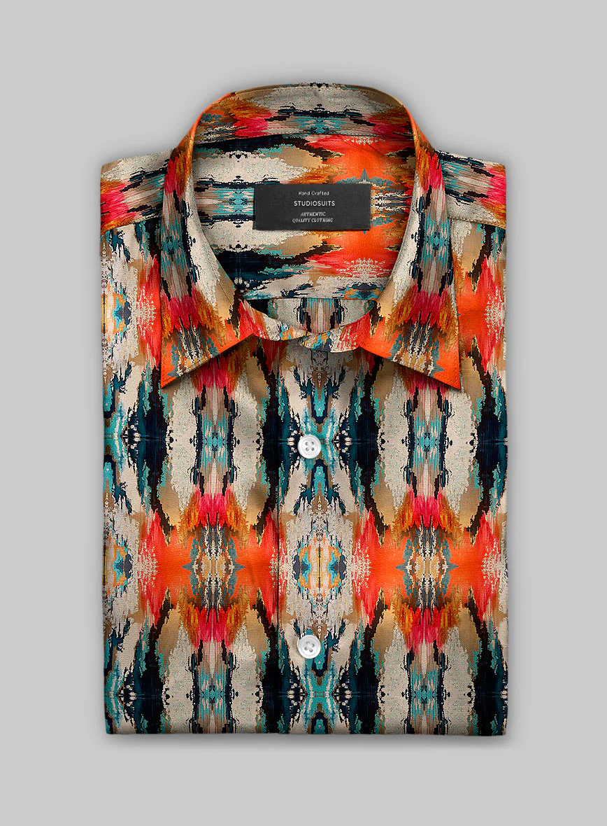 Evaristo Silk Cotton Shirt
