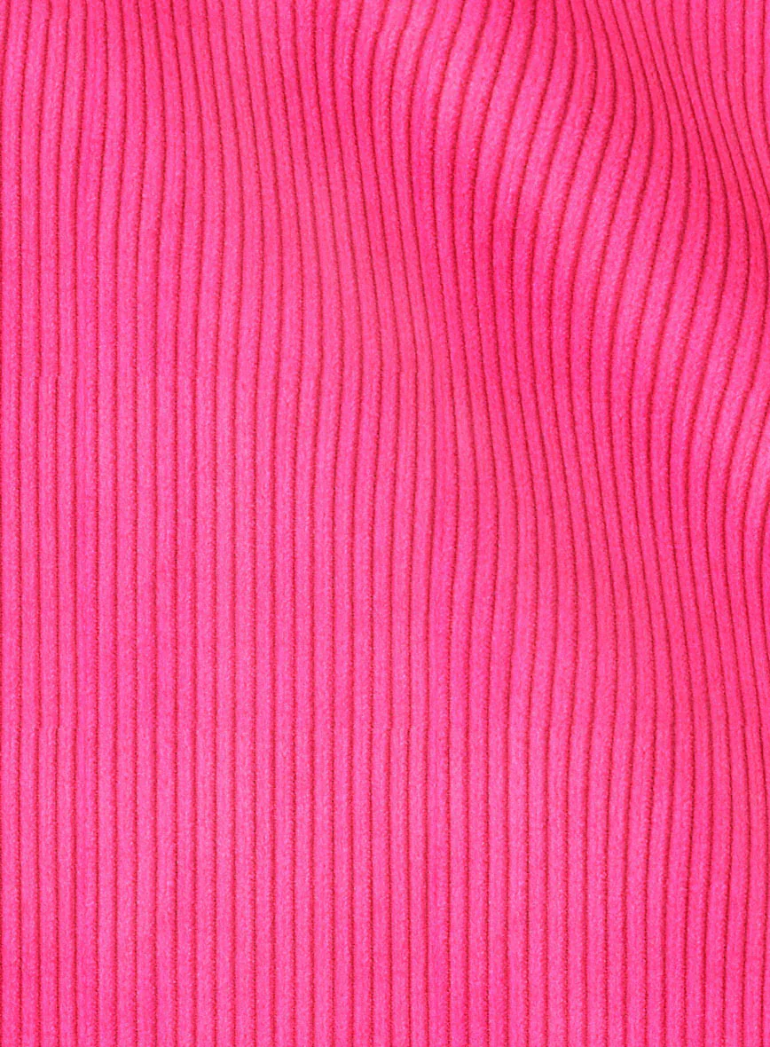 Fusica Pink Corduroy Jacket - Image 3