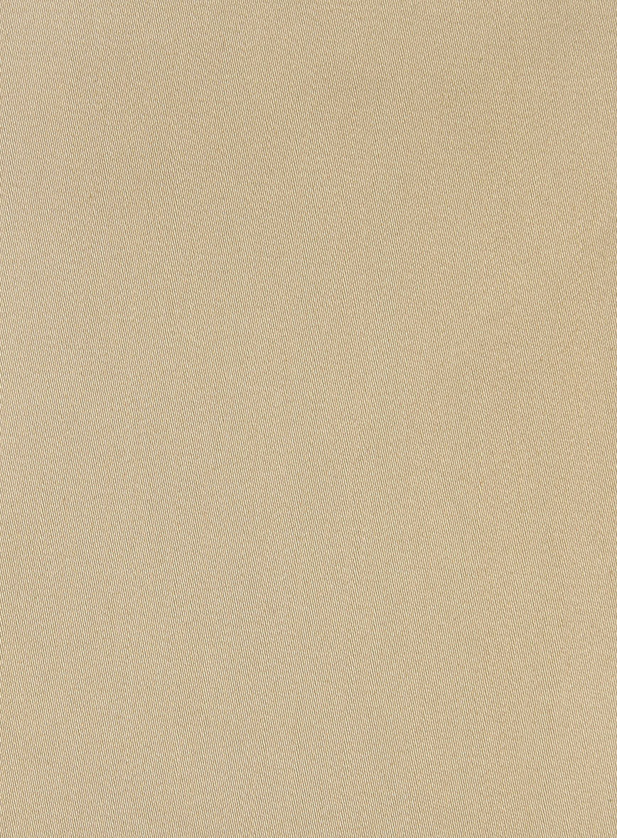 Giza Khaki Cotton Shirt - Image 4