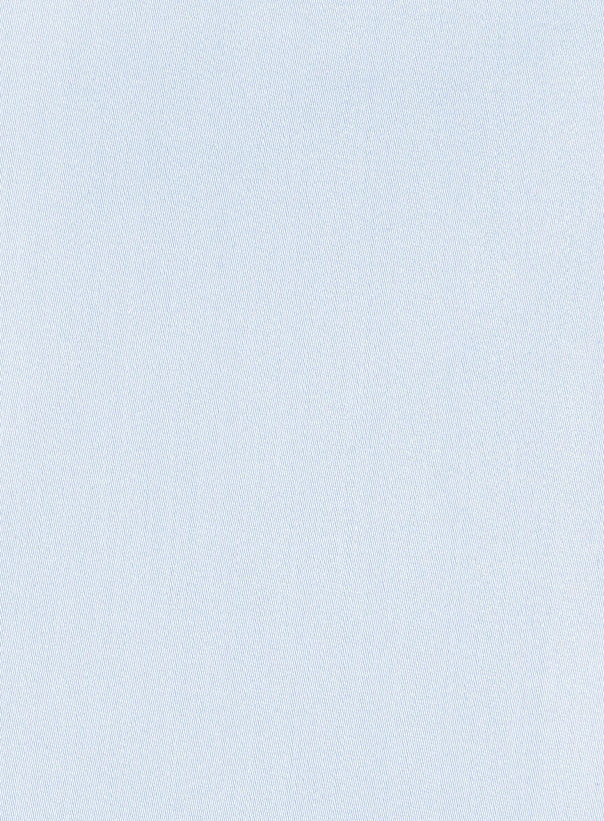 Giza Light Blue Cotton Shirt - Image 4