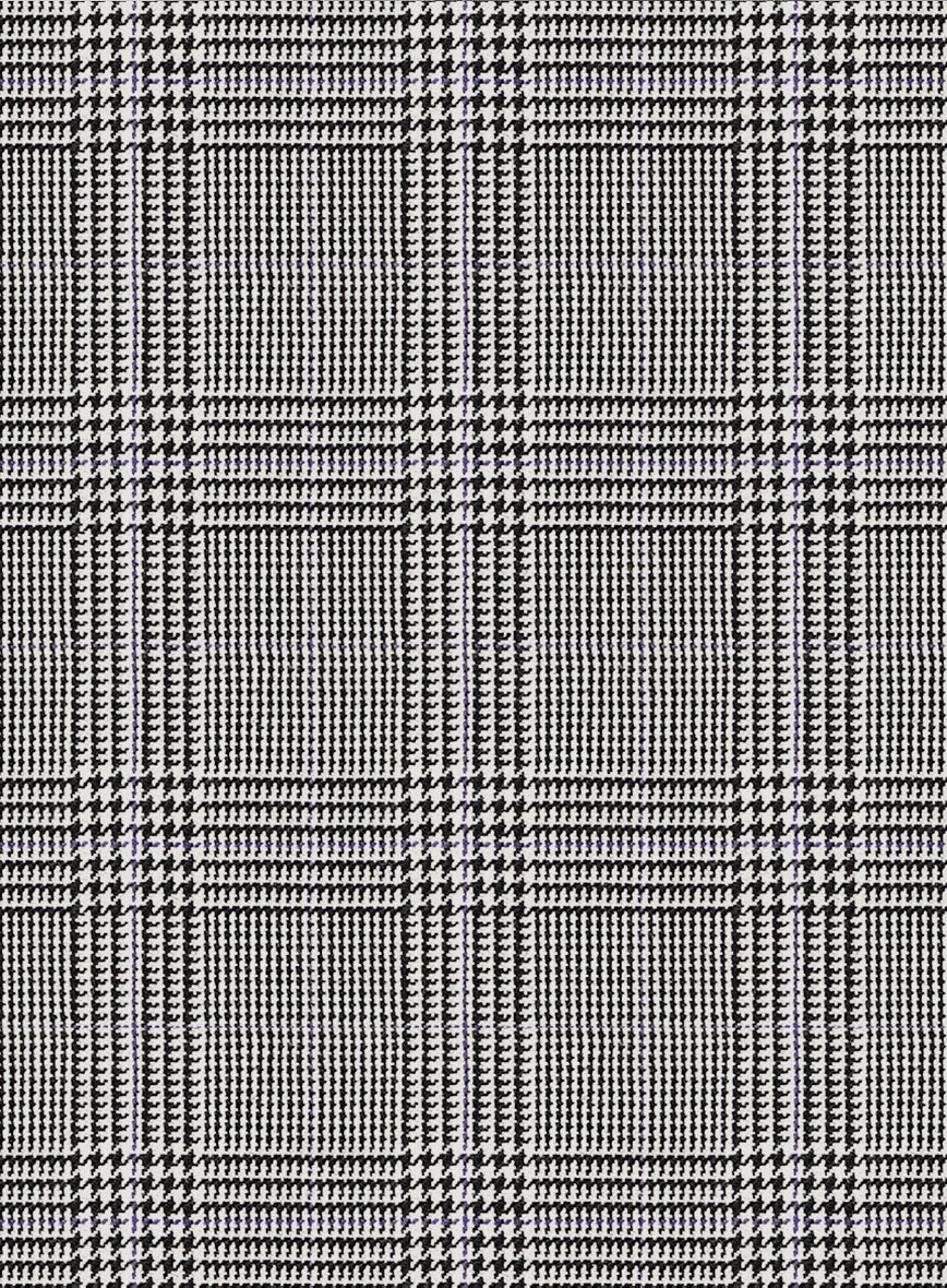 Glen Wool Light Gray Suit - Image 7