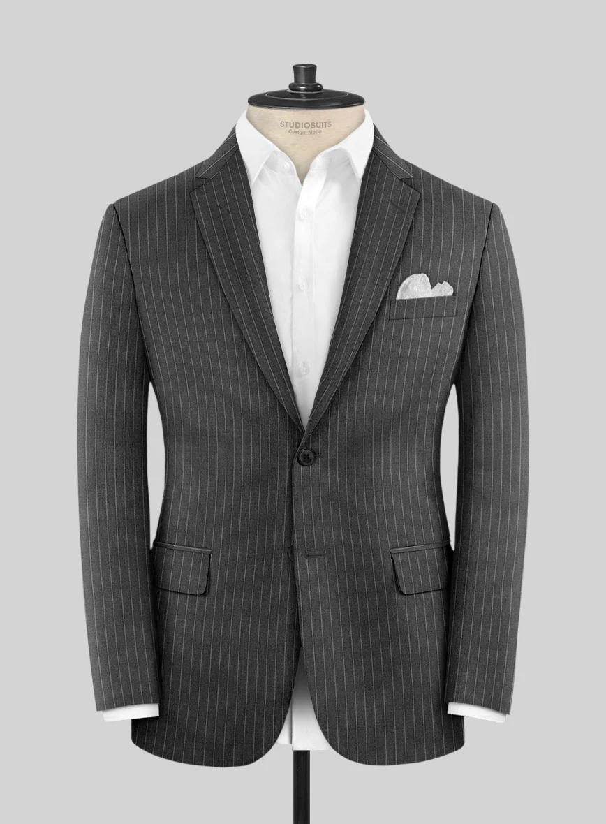Gray Pinstripe Jacket