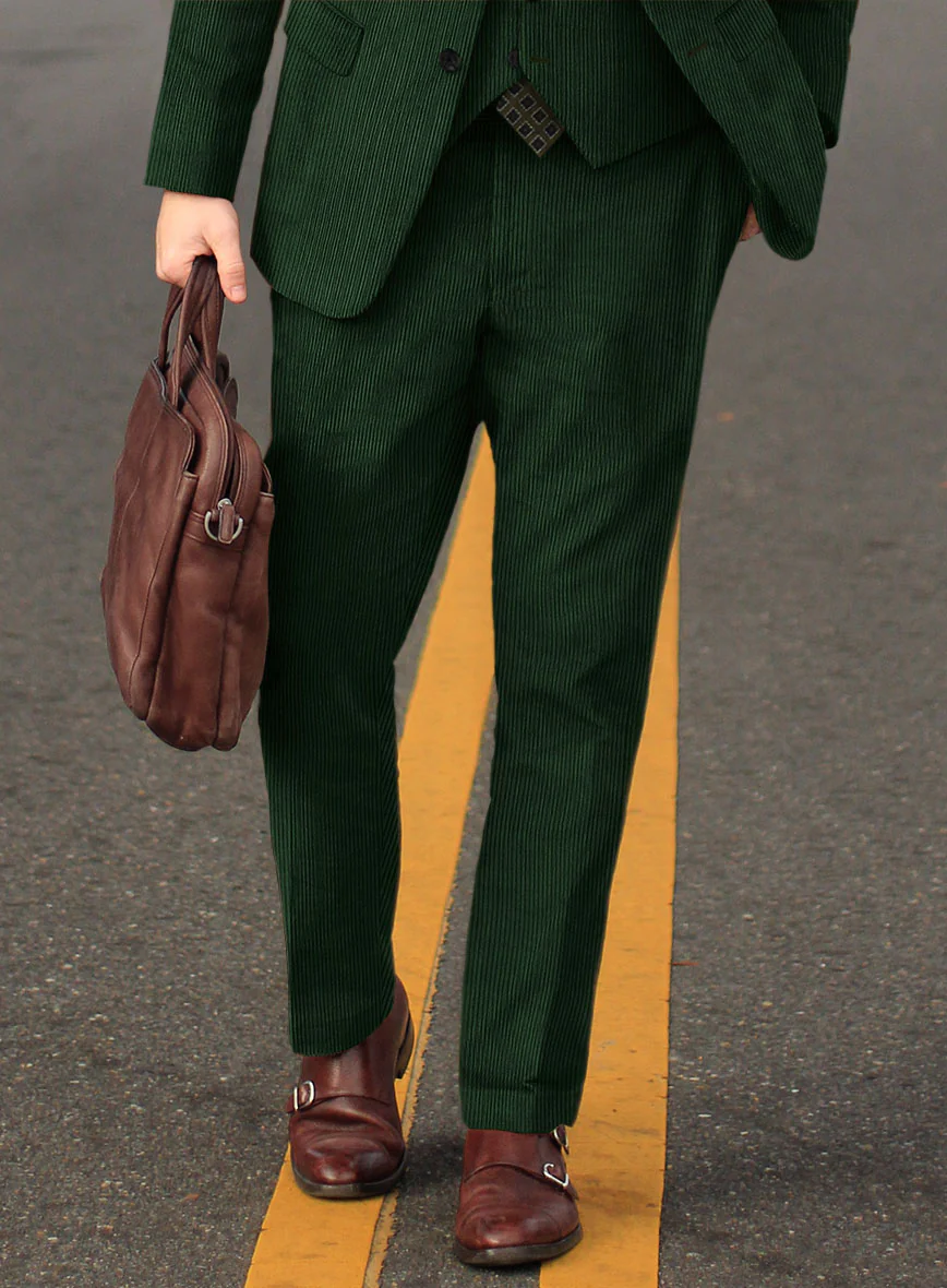 Green Corduroy Pants - Image 2