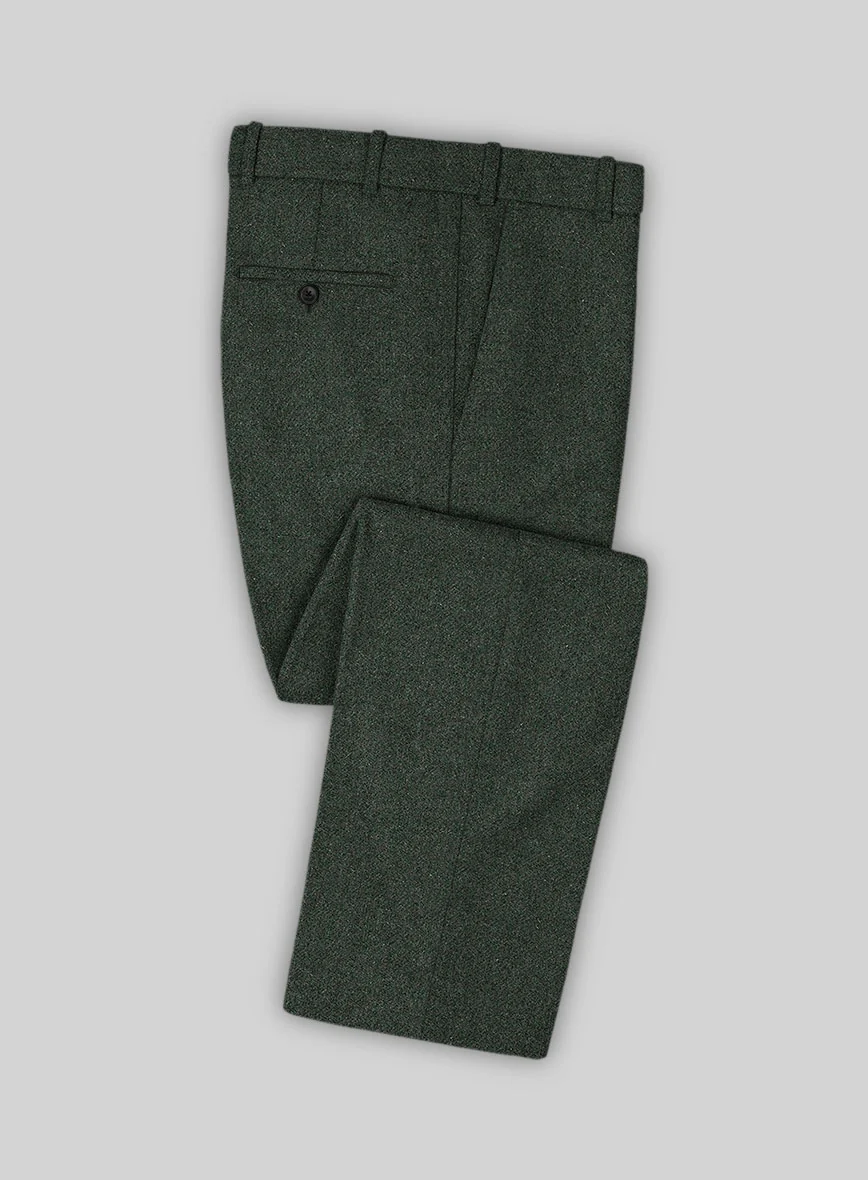 Green Heavy Tweed Suit - Image 10