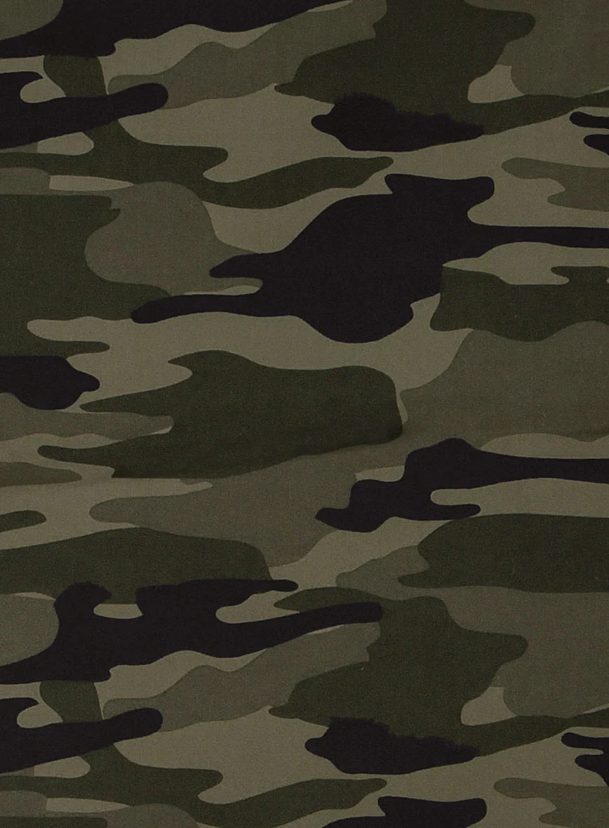 Green Stretch Camo Jacket - Image 4
