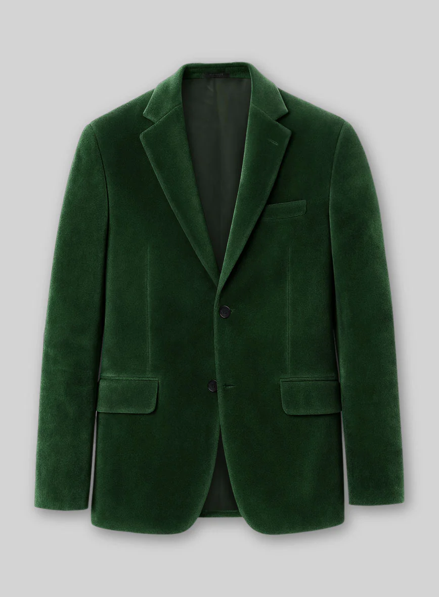 Green Velvet Jacket