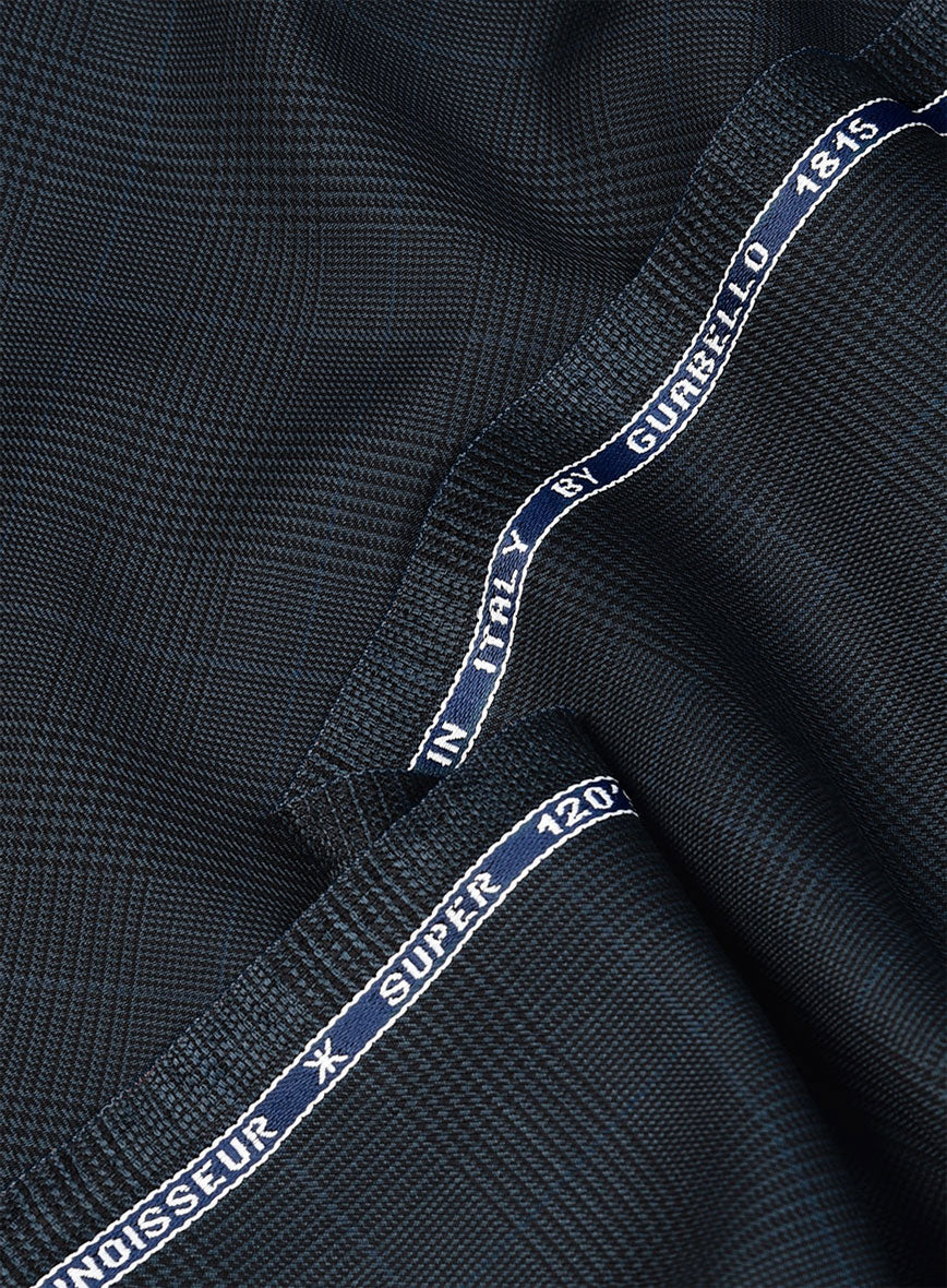 Guabello Blue Prince Of Wales Jacket - Image 4