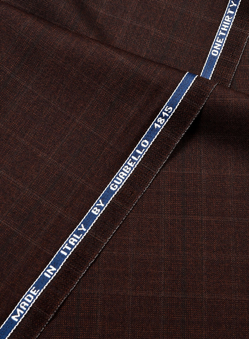 Guabello Brown Check Suit - Image 6