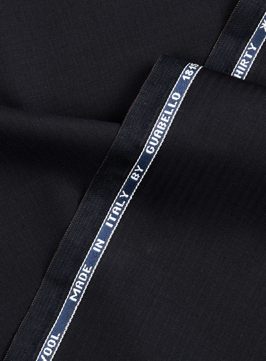 Guabello Dark Blue Herringbone Jacket - Image 3