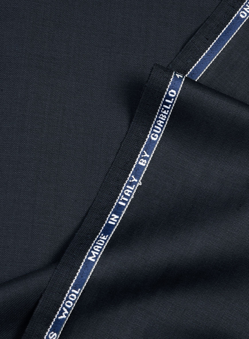Guabello Dark Blue Sharkskin Jacket - Image 3