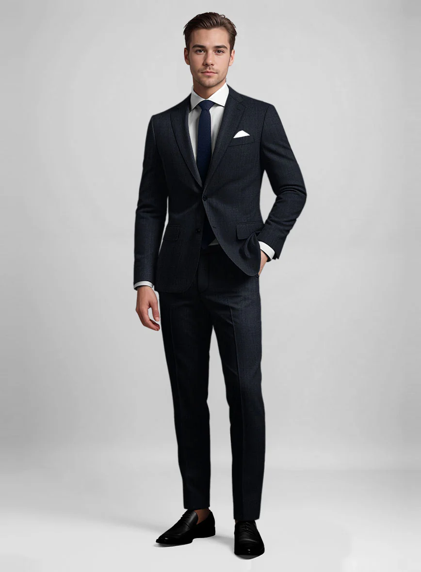 Guabello Dark Blue Suit