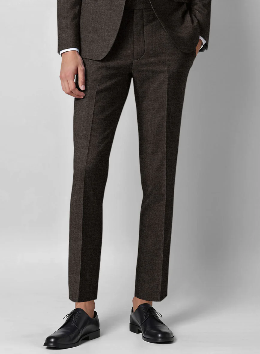 Guabello Dark Brown Hazy Pants - Image 2