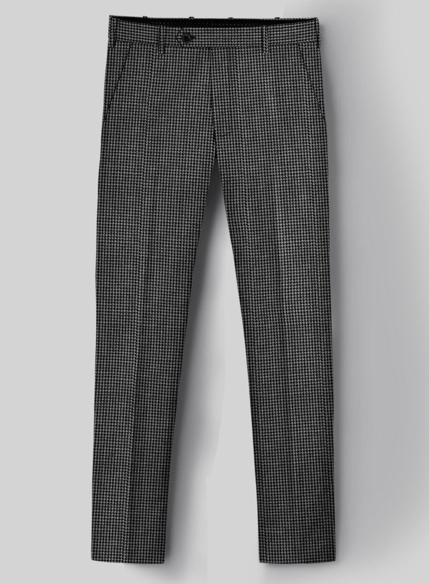 Guabello Gray Houndstooth Pants