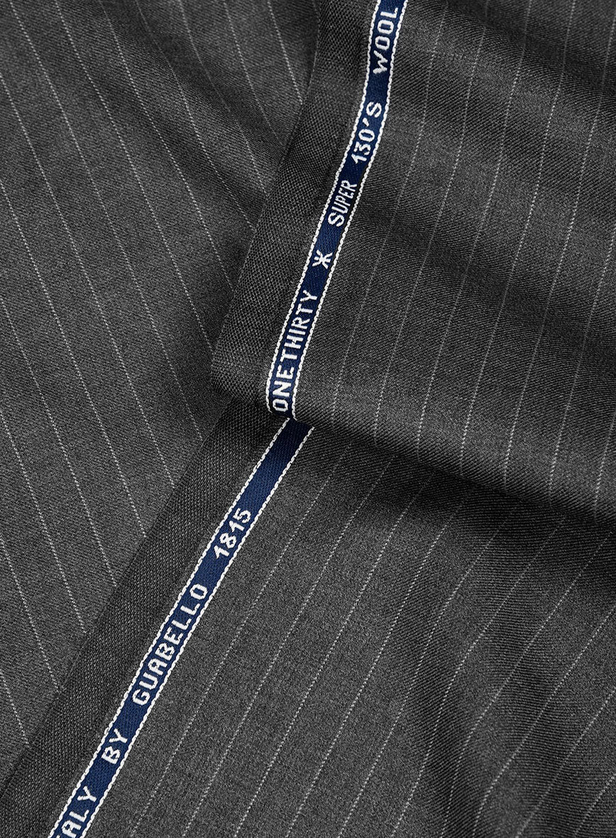 Guabello Gray Pinstripe Pants - Image 3