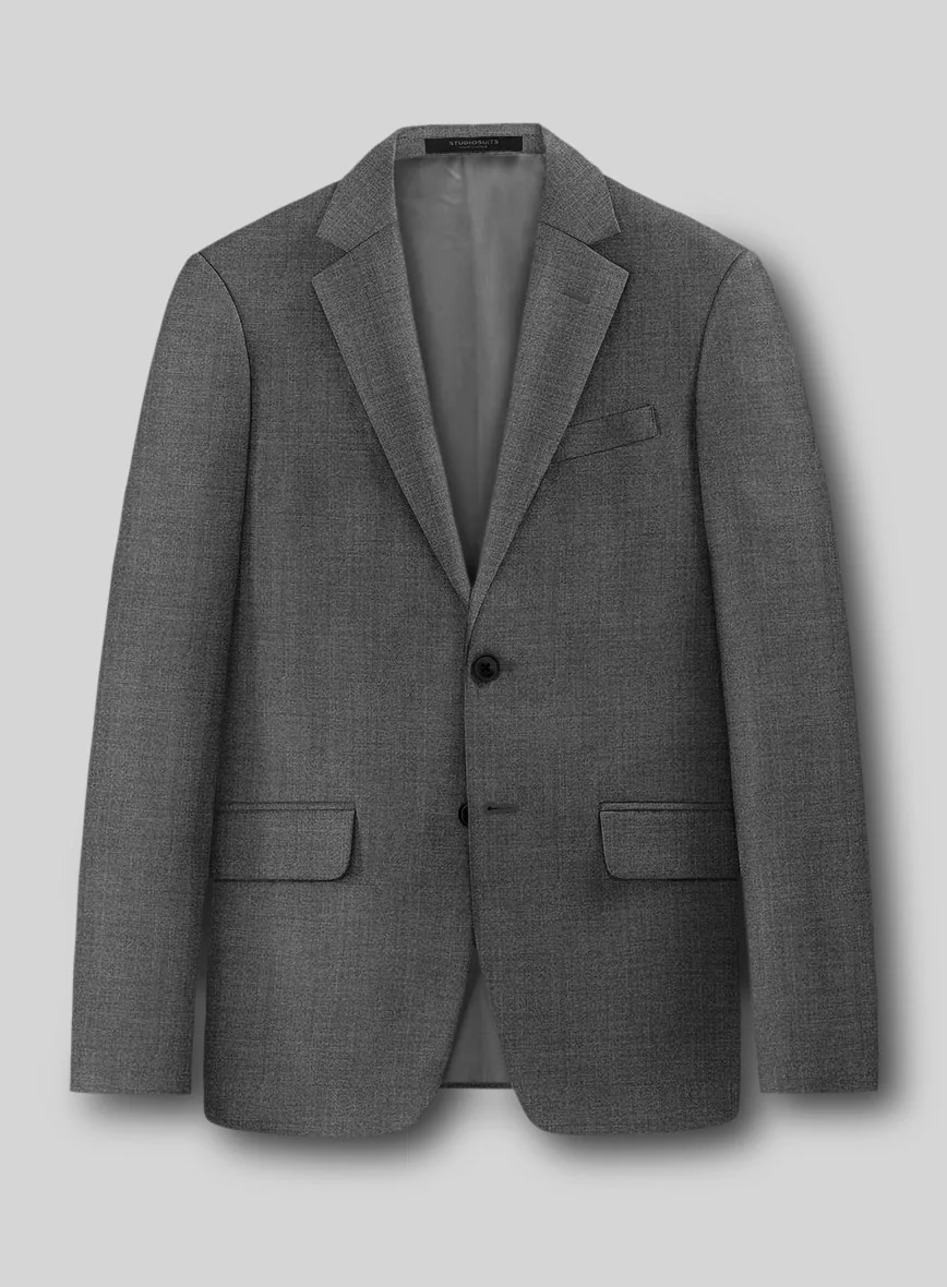 Guabello Gray Sharkskin Jacket