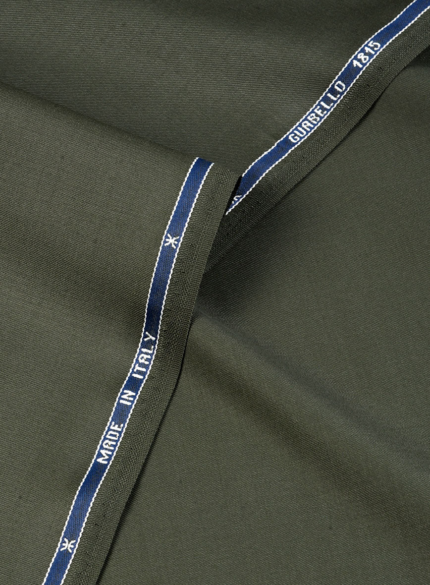 Guabello Green Twill Pants - Image 3