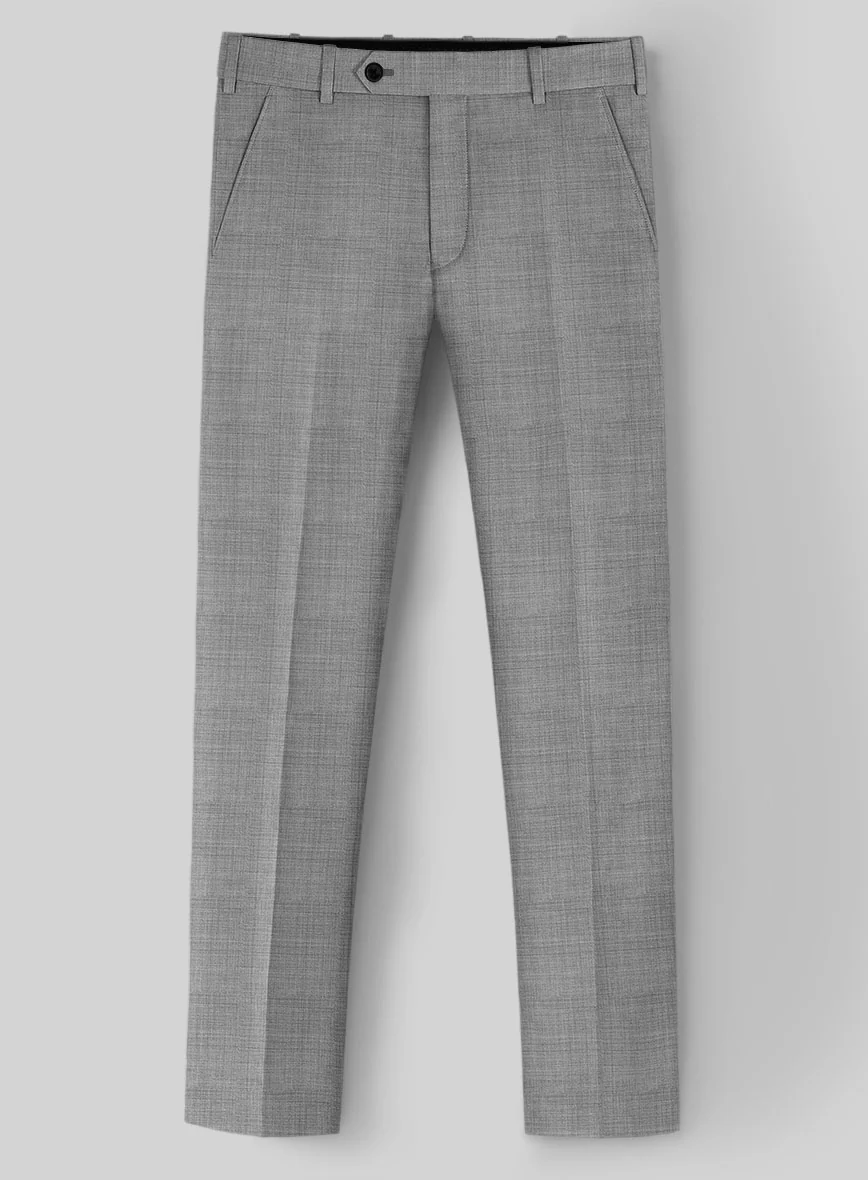 Guabello Light Gray Sharkskin Pants