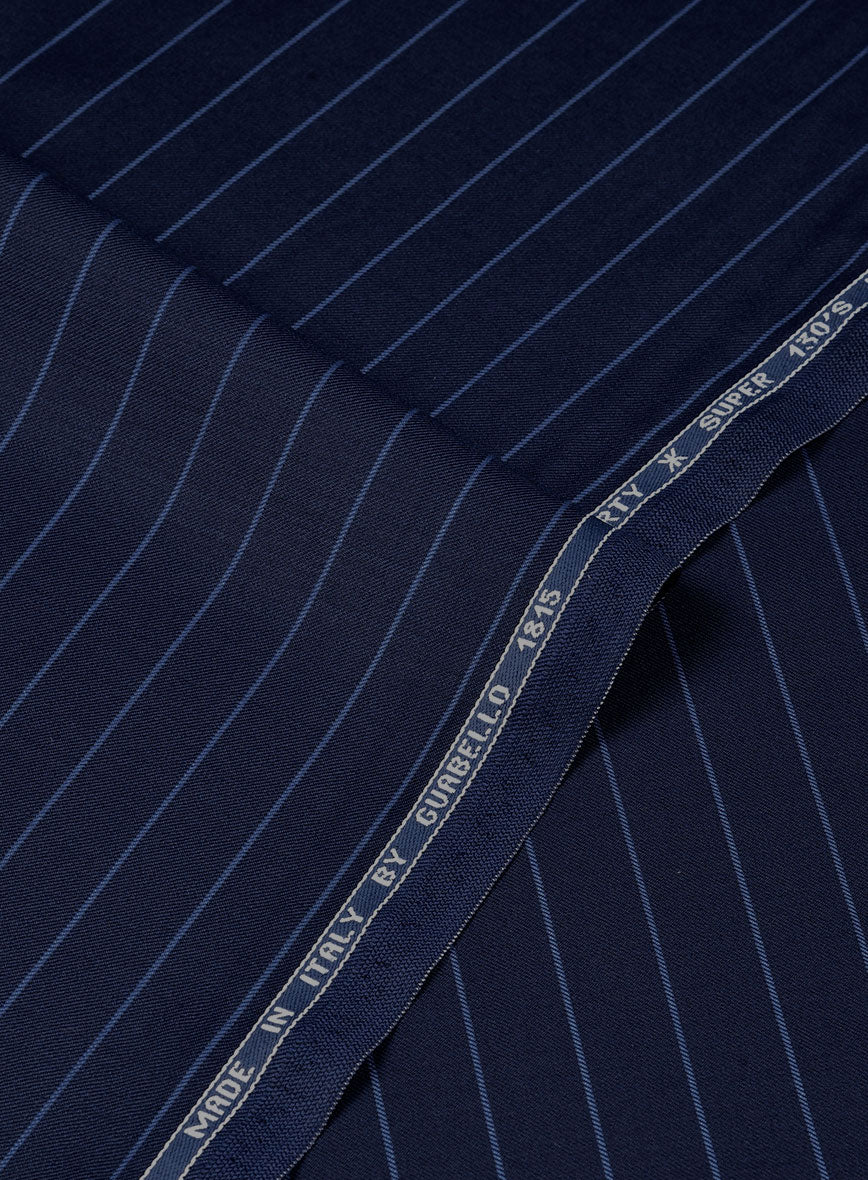 Guabello Royal Blue Rope Stripe Pants - Image 3