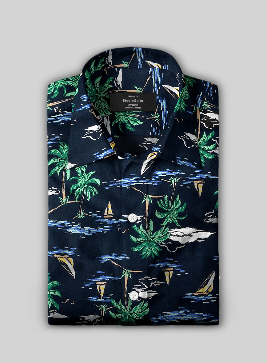Harbor Drift Cotton Shirt - Image 2
