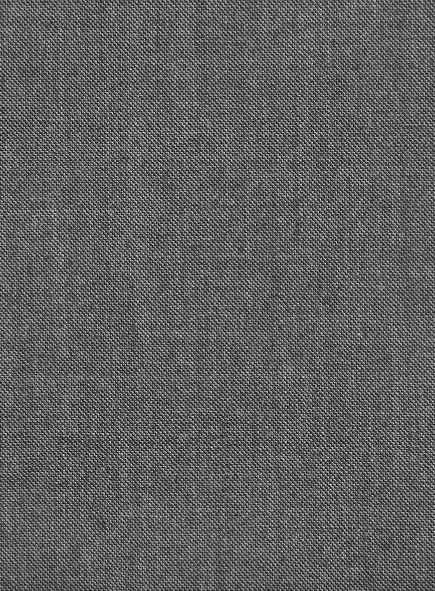 Hardy Minnis Gray Sharkskin Wool Suit - Image 8