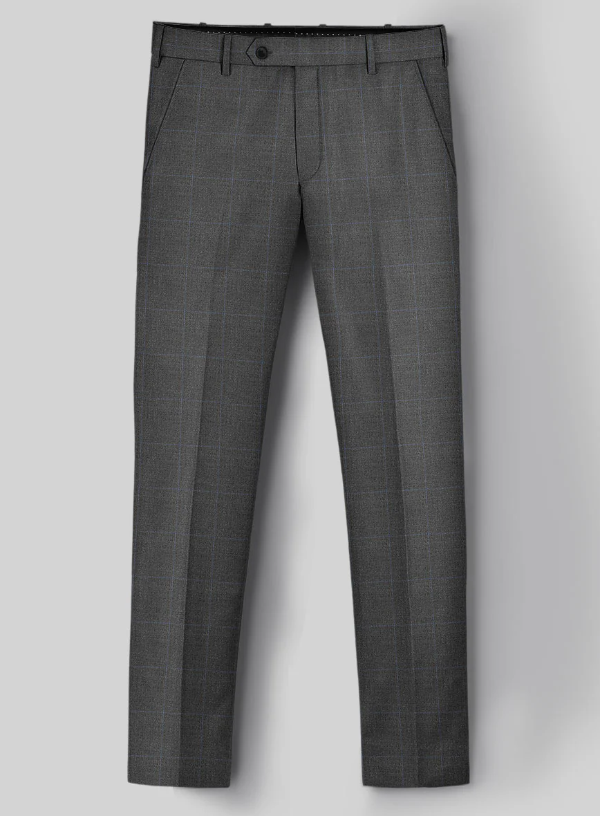 Hardy Minnis Pane Gray Wool Pants