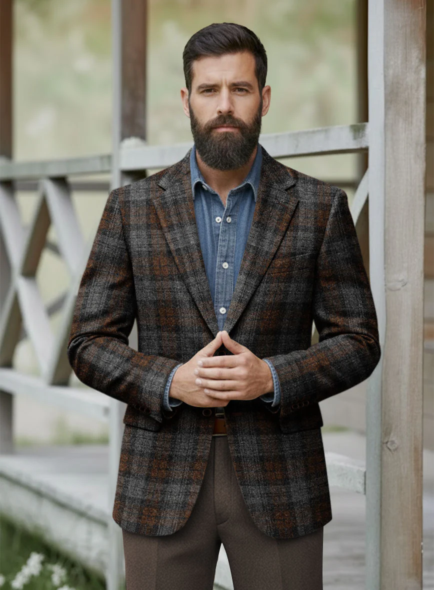 Harris Tweed Ashridge Tartan Suit - Image 3