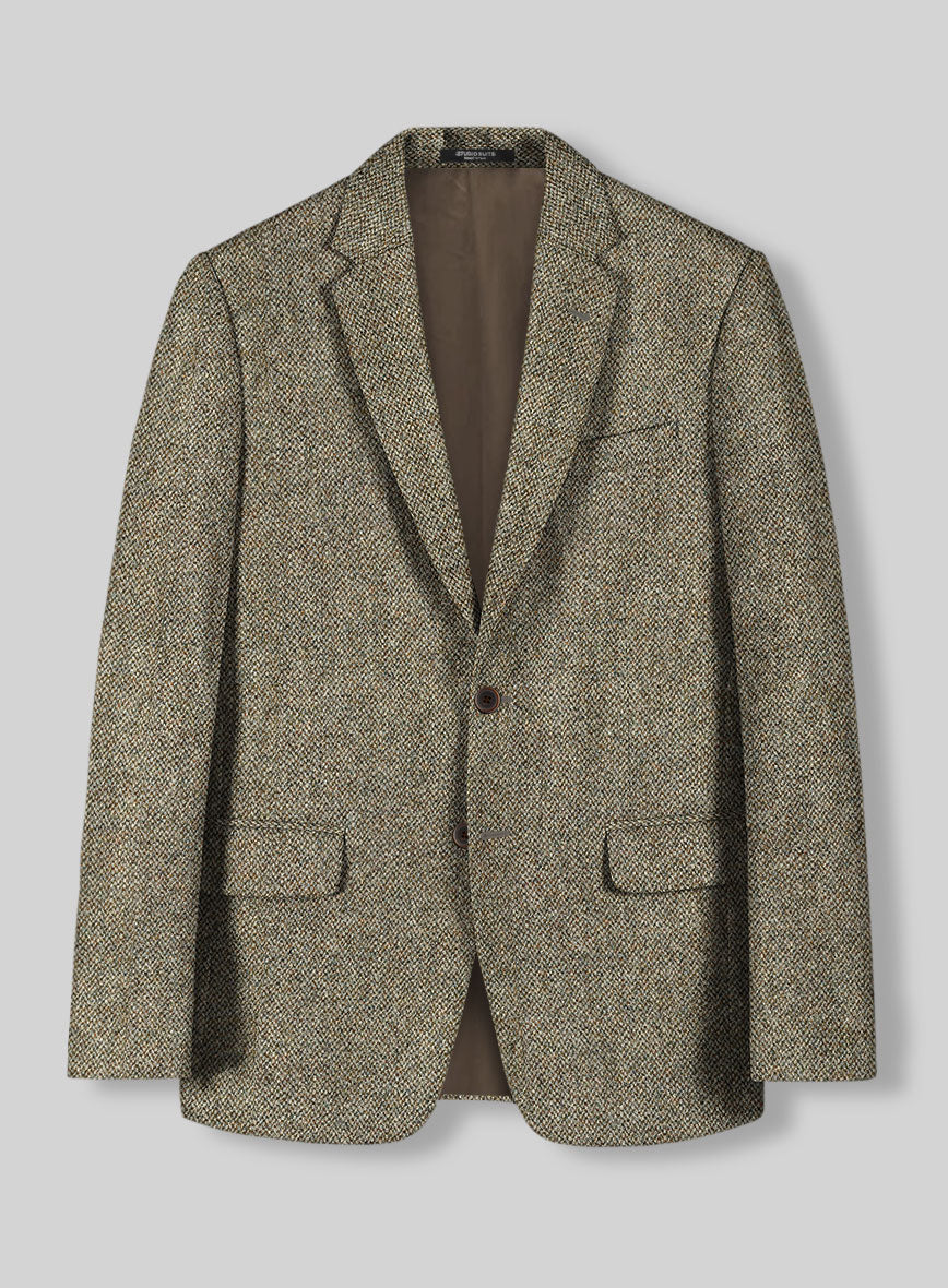 Harris Tweed Barley Brown Jacket