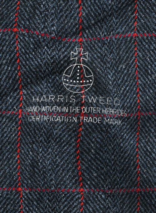 Harris Tweed Blue Checks Pants - Image 3