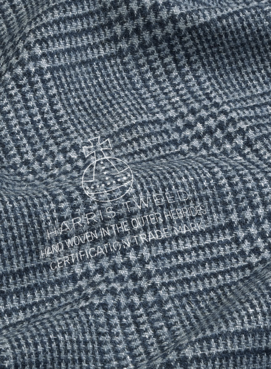 Harris Tweed Blue Glen Suit - Image 7