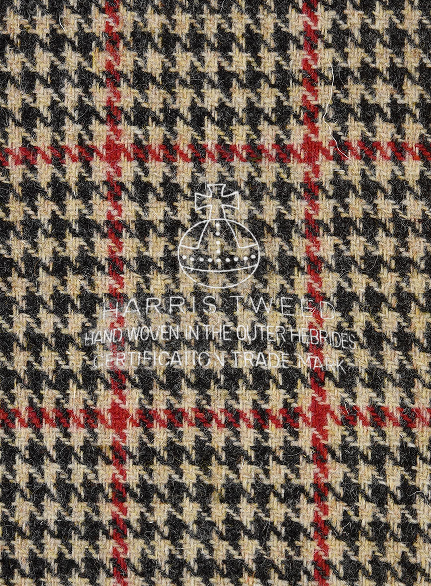Harris Tweed Carmine Beige Suit - Image 8