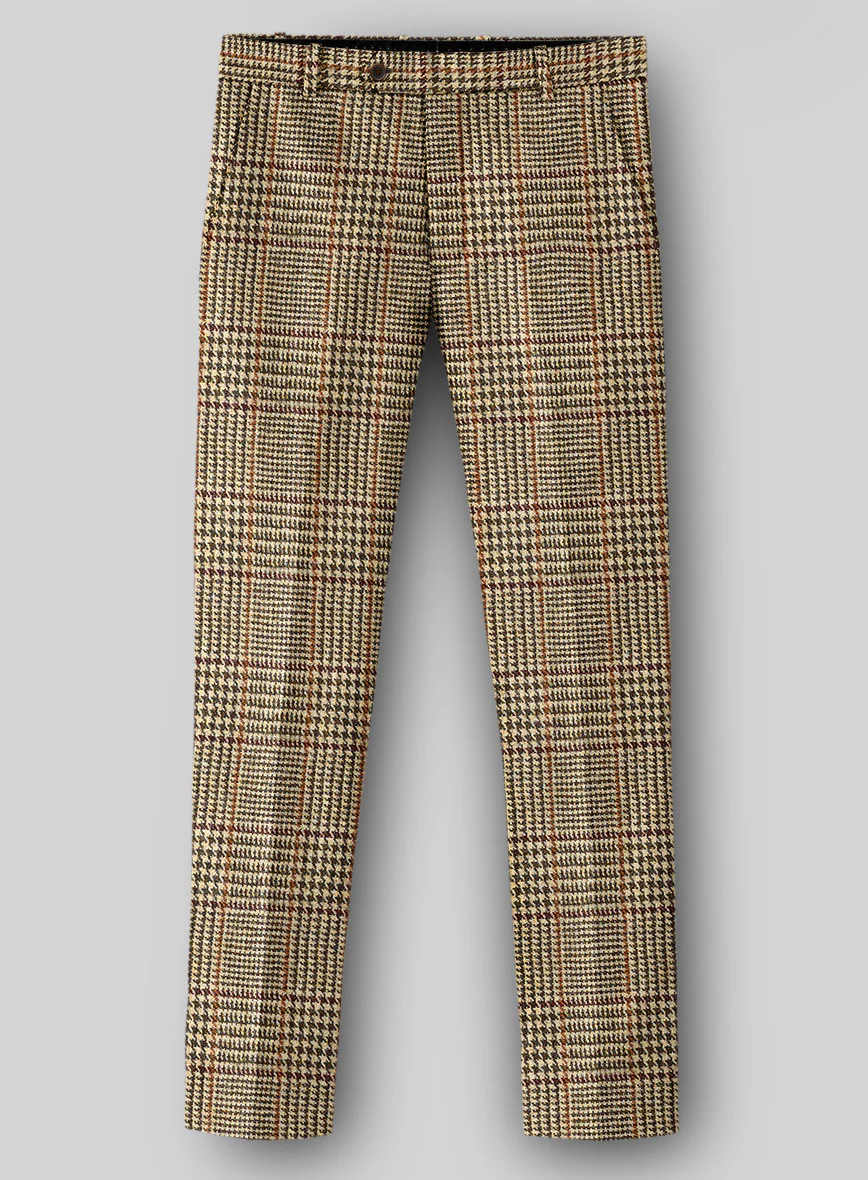 Harris Tweed Chestnut Glen Pants