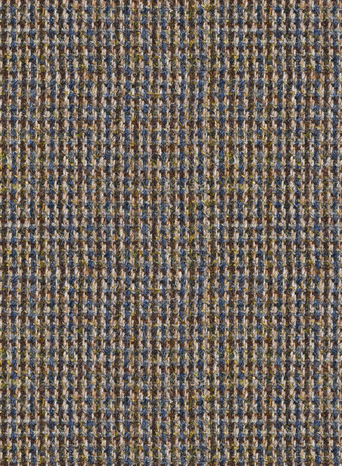 Harris Tweed Classic Weave Double Breasted Jacket - Image 3