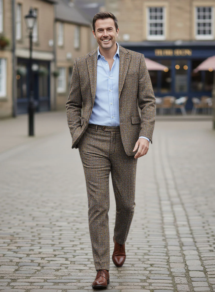 Harris Tweed Classic Weave Suit