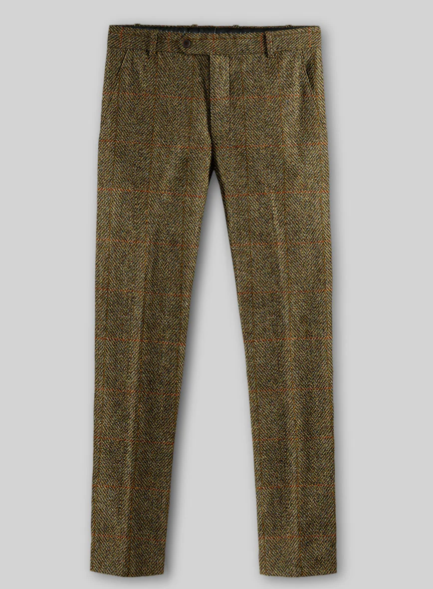 Harris Tweed Country Brown Check Suit - Image 7