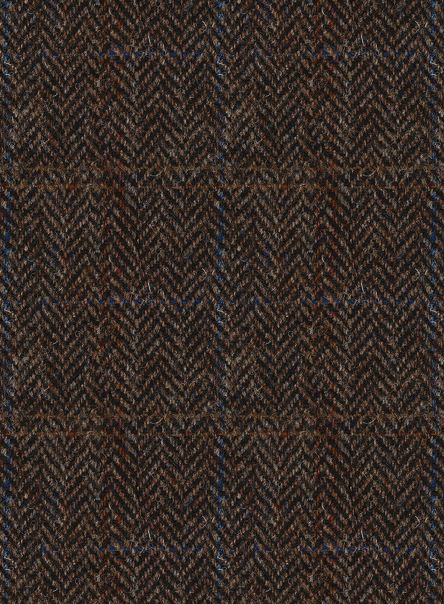 Harris Tweed Country Dark Brown Pants - Image 3