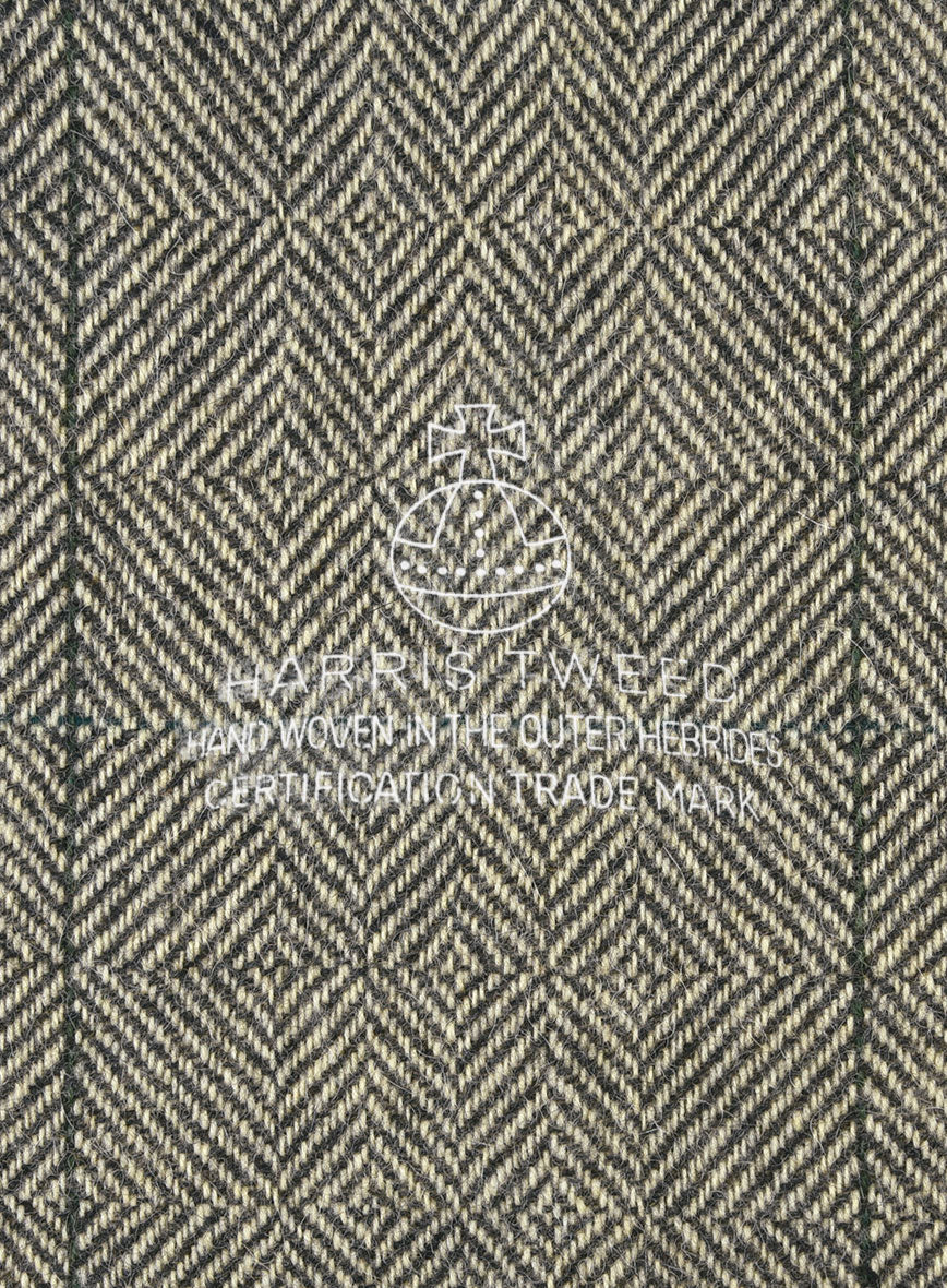 Harris Tweed Country Greige Pants - Image 3
