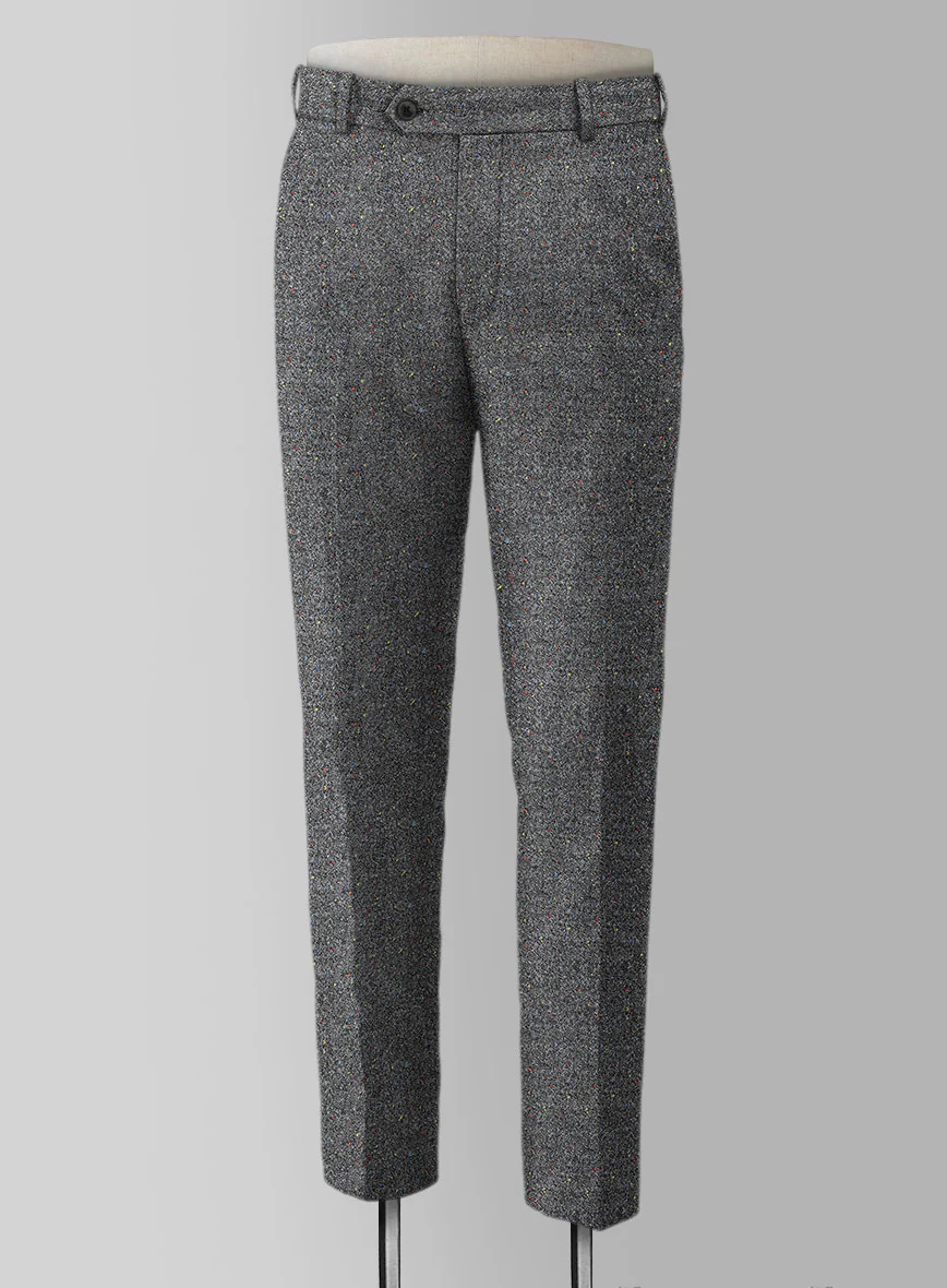 Harris Tweed Gray Speckled Pants - Image 2