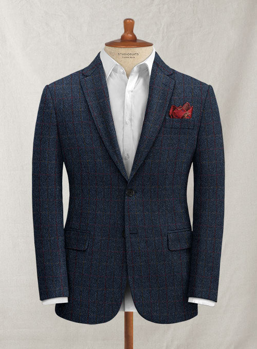 Harris Tweed King Blue Jacket