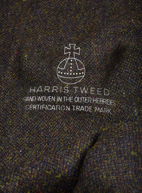 Harris Tweed Melange Brown Jacket - Image 4