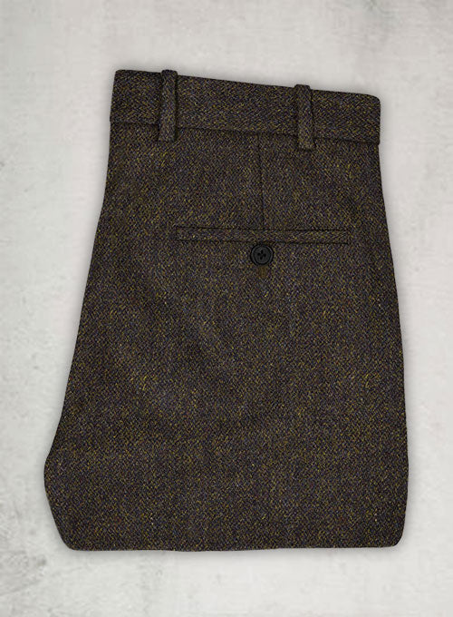 Harris Tweed Melange Brown Suit - Image 5