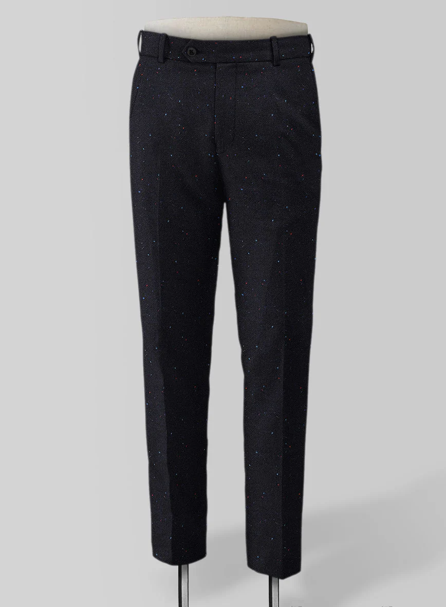 Harris Tweed Navy Speckled Suit - Image 4