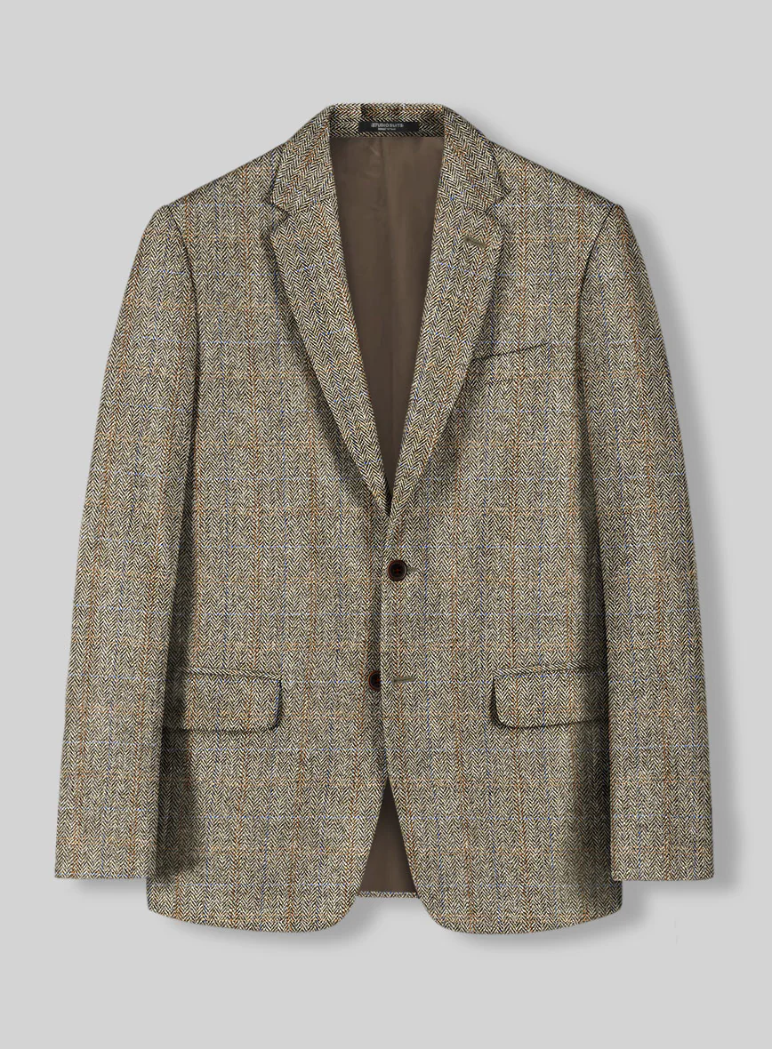 Harris Tweed Ranger Brown Jacket
