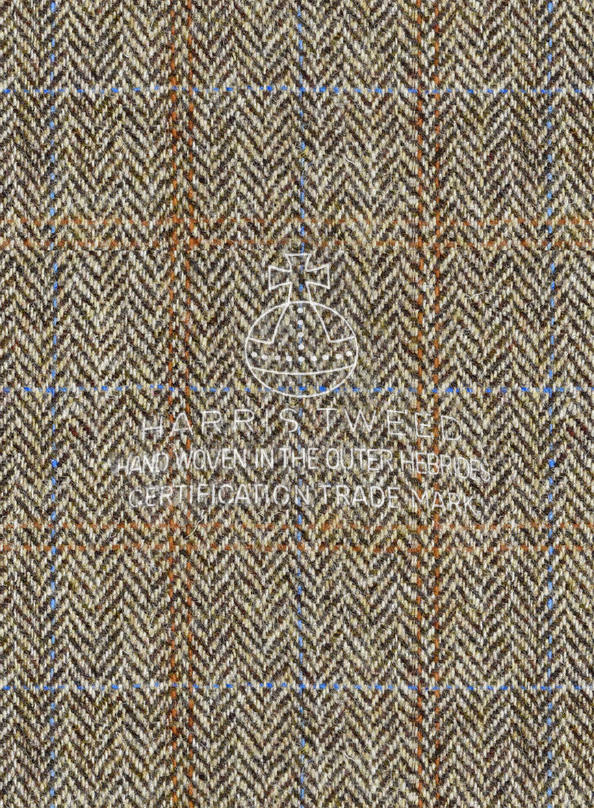 Harris Tweed Ranger Brown Pants - Image 3
