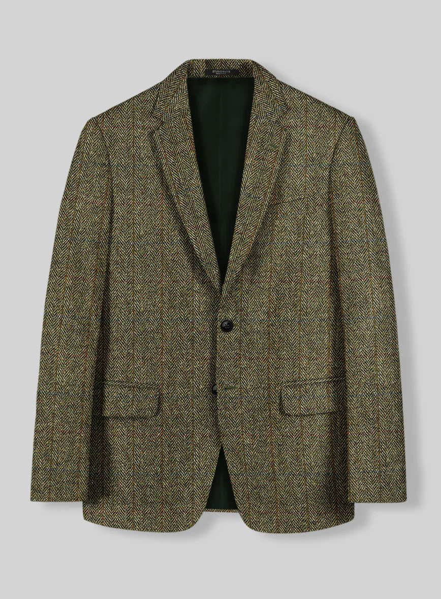 Harris Tweed Ranger Green Jacket